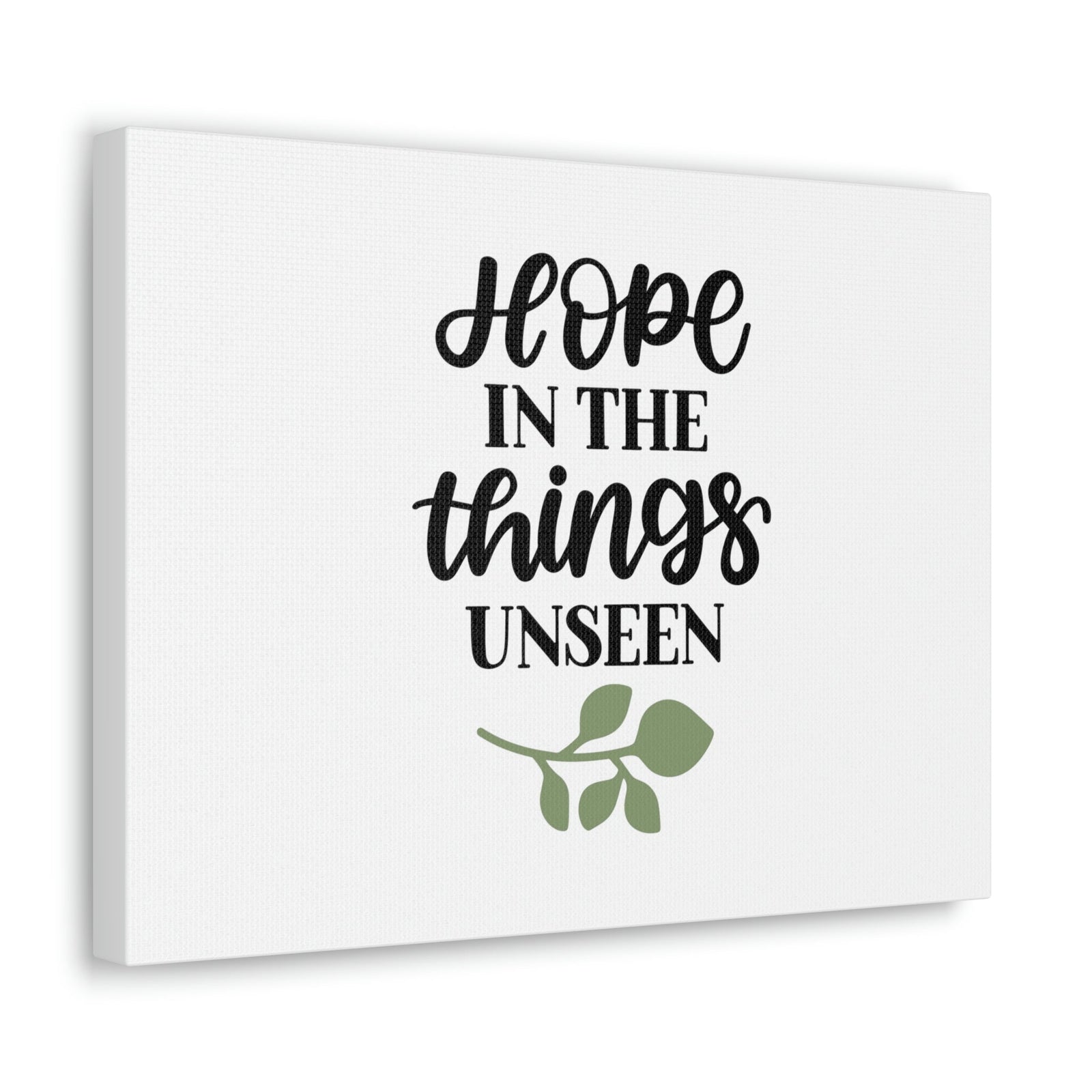 Scripture Walls Hope In The Things Unseen Hebrews 11:1 Christian Wall Art Bible Verse Print Ready to Hang Unframed-Express Your Love Gifts