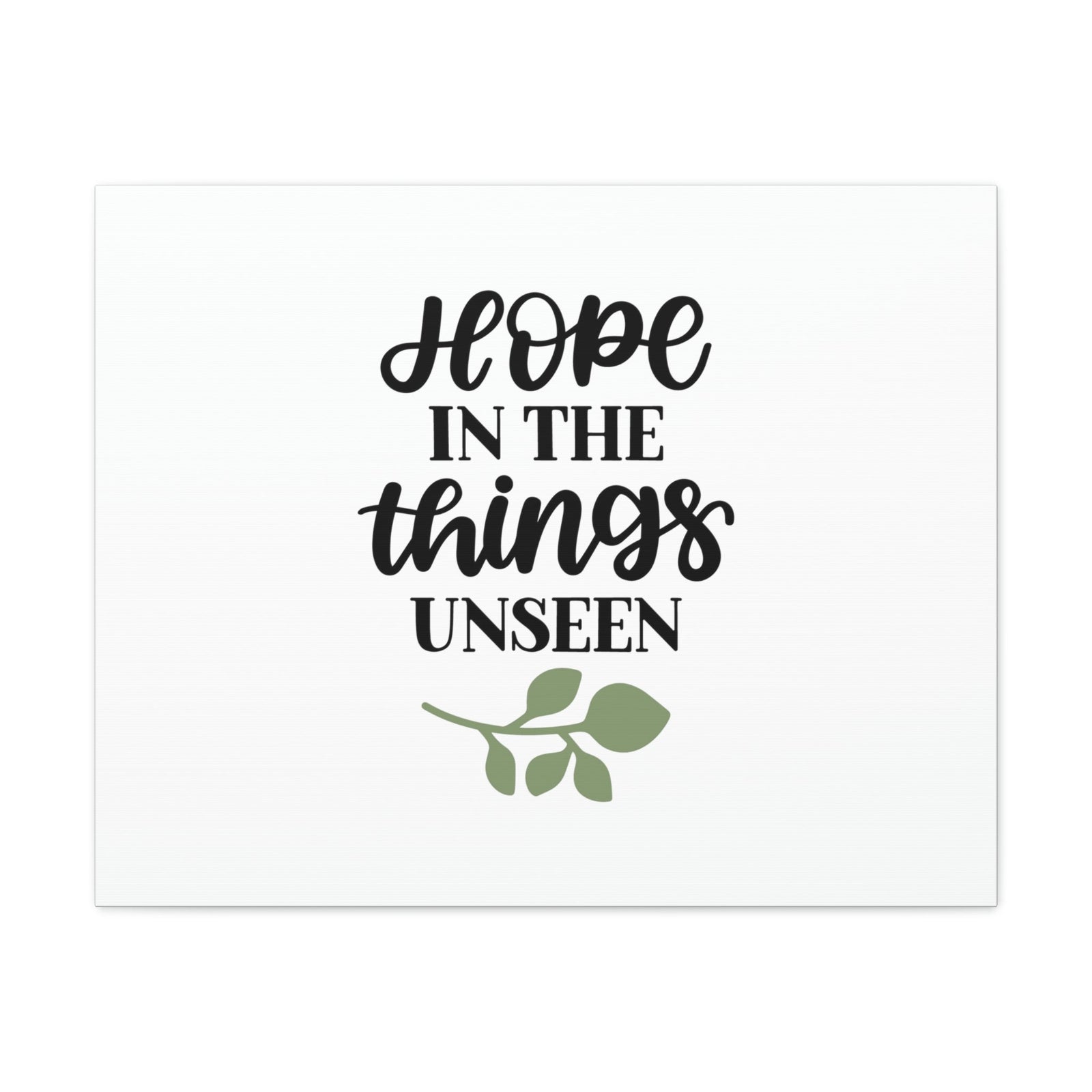 Scripture Walls Hope In The Things Unseen Hebrews 11:1 Christian Wall Art Bible Verse Print Ready to Hang Unframed-Express Your Love Gifts