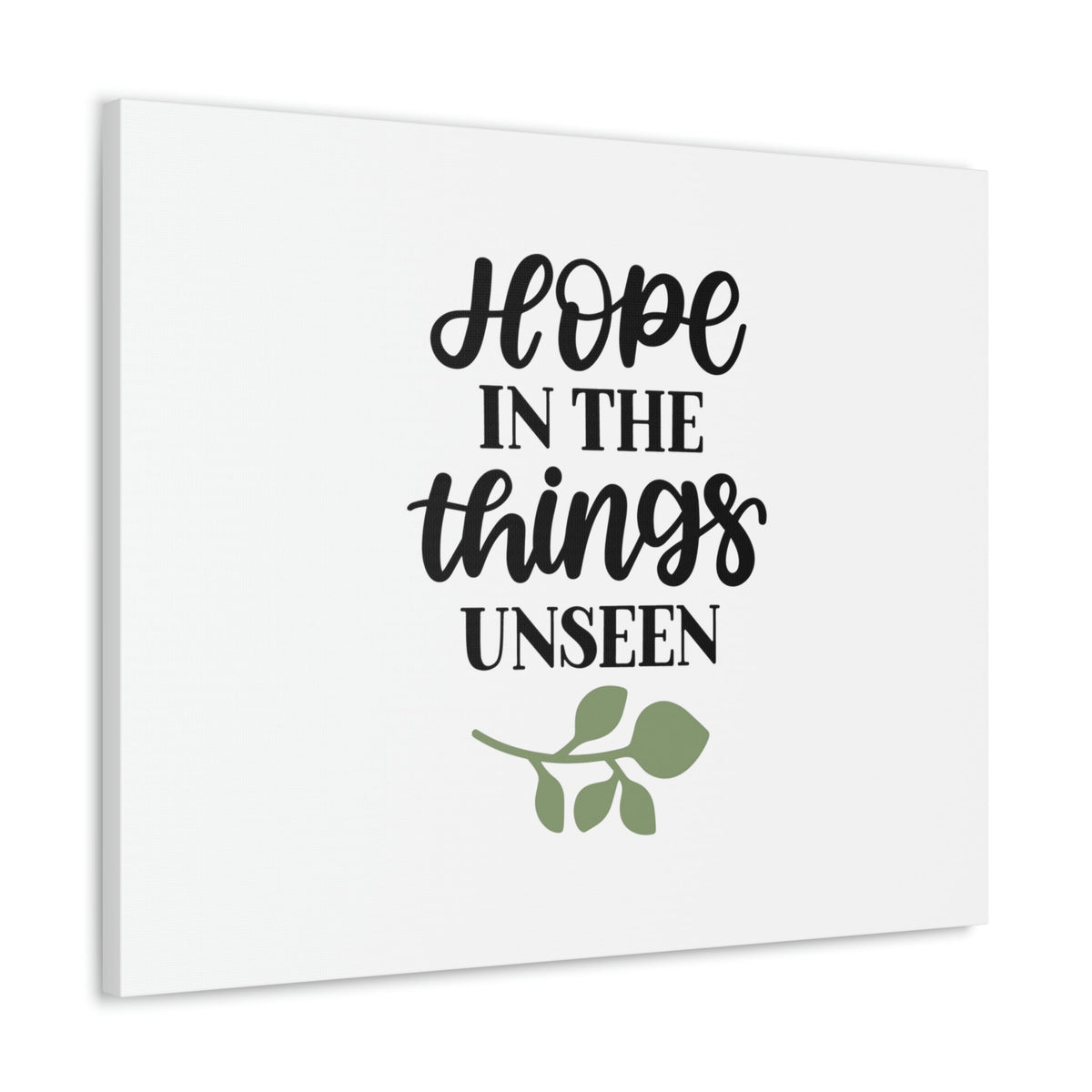 Scripture Walls Hope In The Things Unseen Hebrews 11:1 Christian Wall Art Bible Verse Print Ready to Hang Unframed-Express Your Love Gifts