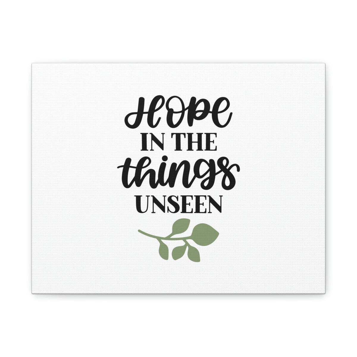 Scripture Walls Hope In The Things Unseen Hebrews 11:1 Christian Wall Art Bible Verse Print Ready to Hang Unframed-Express Your Love Gifts