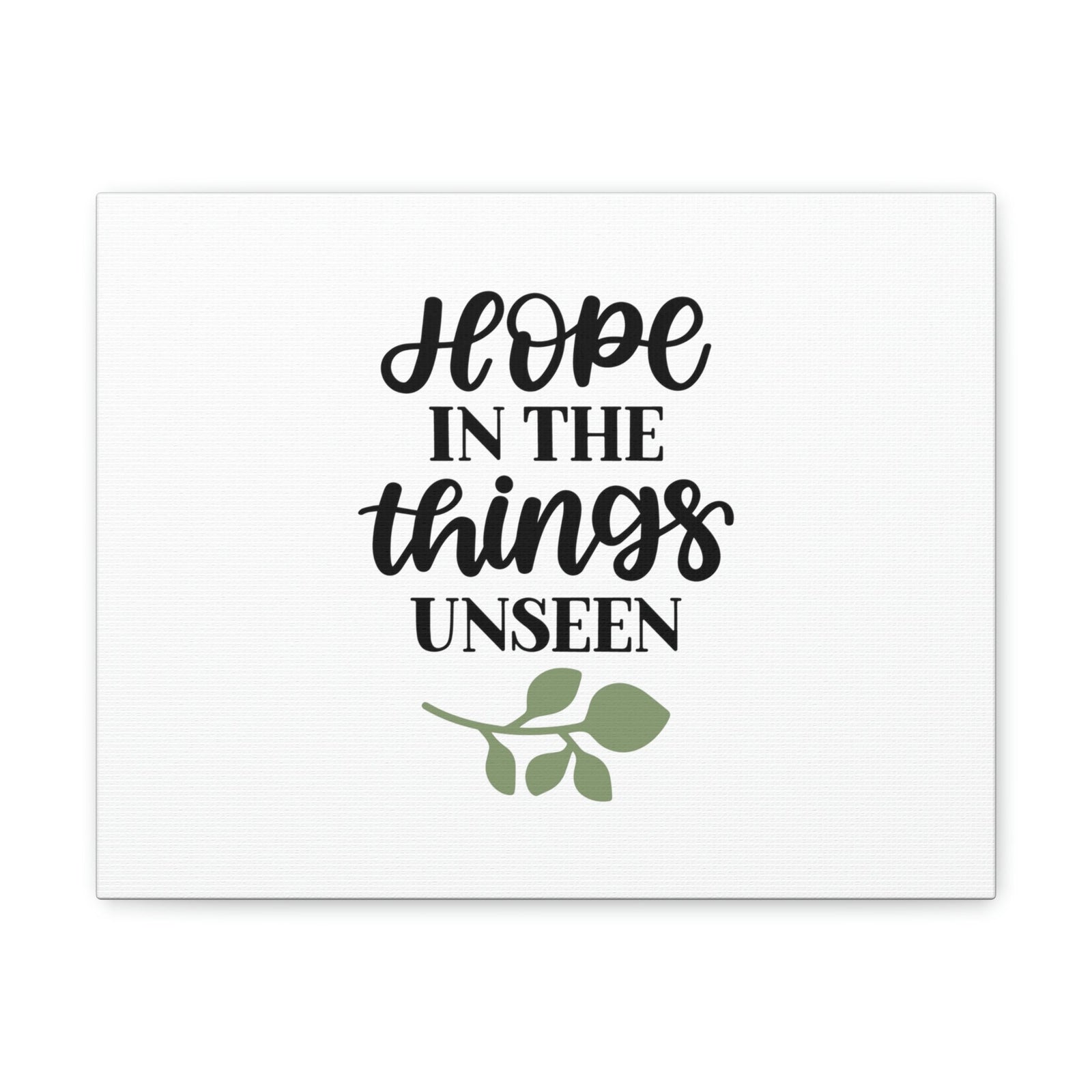 Scripture Walls Hope In The Things Unseen Hebrews 11:1 Christian Wall Art Bible Verse Print Ready to Hang Unframed-Express Your Love Gifts