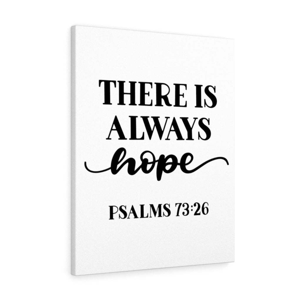 Scripture Walls Hope Psalms 73:26 Bible Verse Canvas Christian Wall Art Ready to Hang Unframed-Express Your Love Gifts