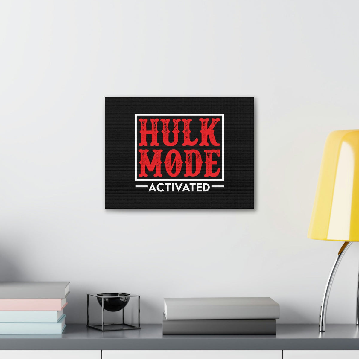 Scripture Walls Hulk Mode Activated Luke 1:37 Christian Wall Art Bible Verse Print Ready to Hang Unframed-Express Your Love Gifts