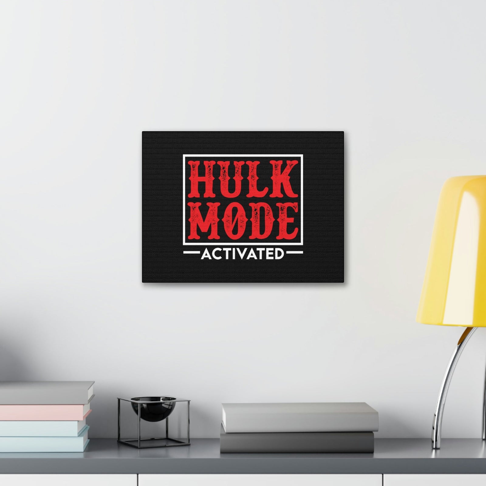 Scripture Walls Hulk Mode Activated Luke 1:37 Christian Wall Art Bible Verse Print Ready to Hang Unframed-Express Your Love Gifts