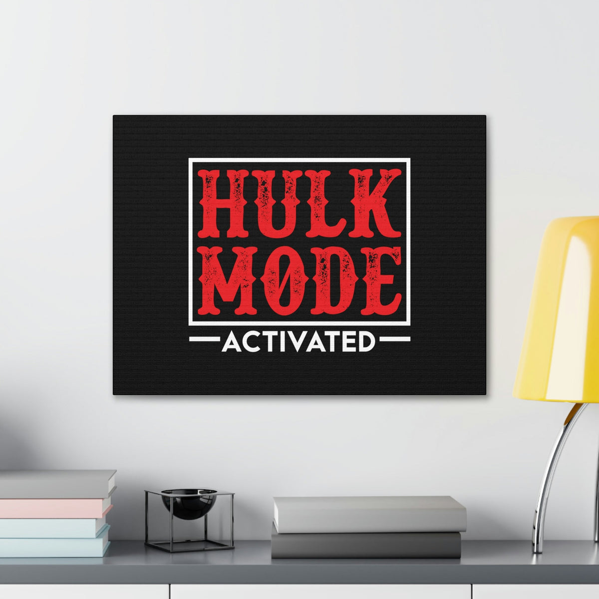 Scripture Walls Hulk Mode Activated Luke 1:37 Christian Wall Art Bible Verse Print Ready to Hang Unframed-Express Your Love Gifts