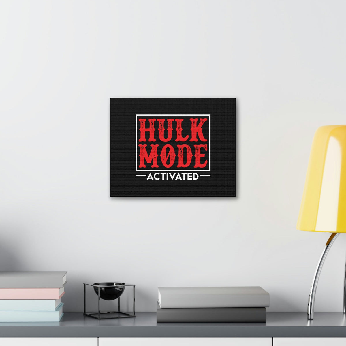 Scripture Walls Hulk Mode Activated Luke 1:37 Christian Wall Art Bible Verse Print Ready to Hang Unframed-Express Your Love Gifts