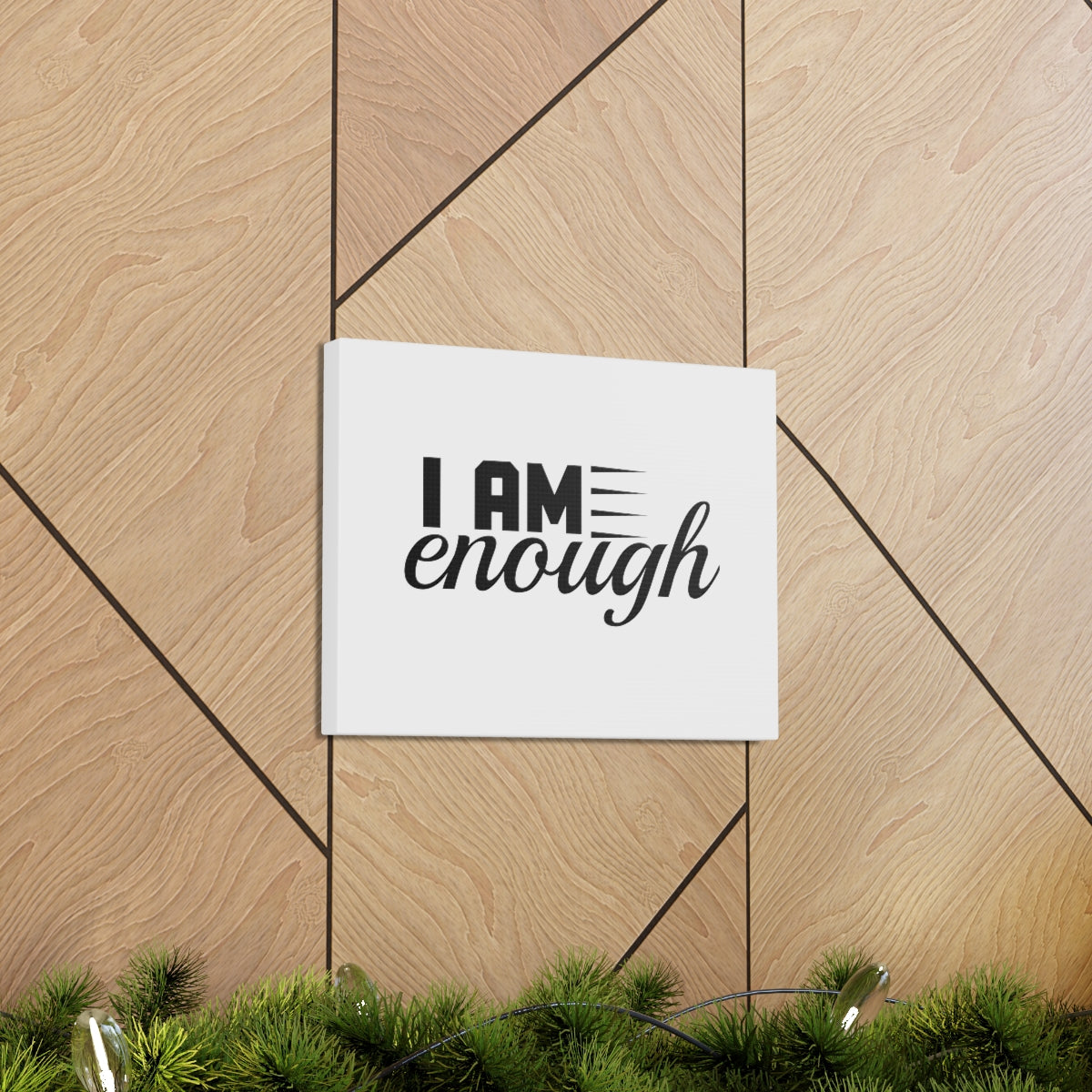 Scripture Walls I Am Enough Psalm 73:26 Christian Wall Art Bible Verse Print Ready to Hang Unframed-Express Your Love Gifts