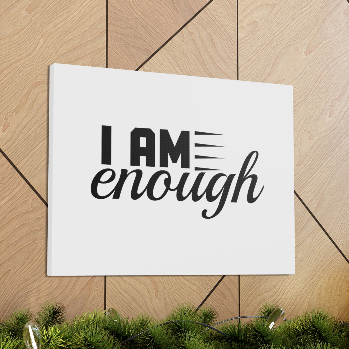 Scripture Walls I Am Enough Psalm 73:26 Christian Wall Art Bible Verse Print Ready to Hang Unframed-Express Your Love Gifts