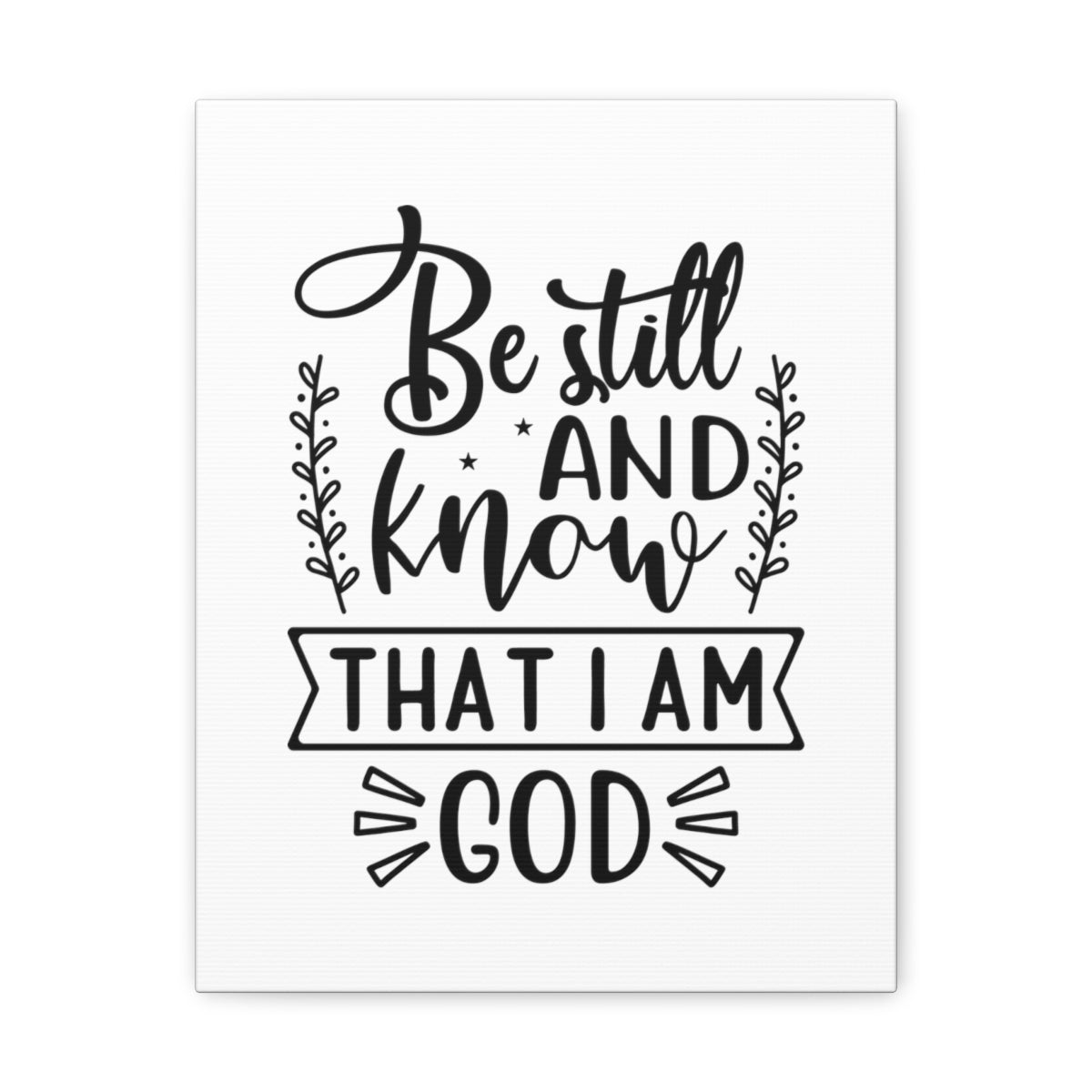Scripture Walls I Am God Genesis 31:13 Christian Wall Art Bible Verse Print Ready to Hang Unframed-Express Your Love Gifts