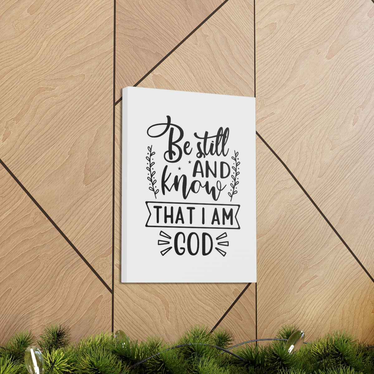 Scripture Walls I Am God Genesis 31:13 Christian Wall Art Bible Verse Print Ready to Hang Unframed-Express Your Love Gifts