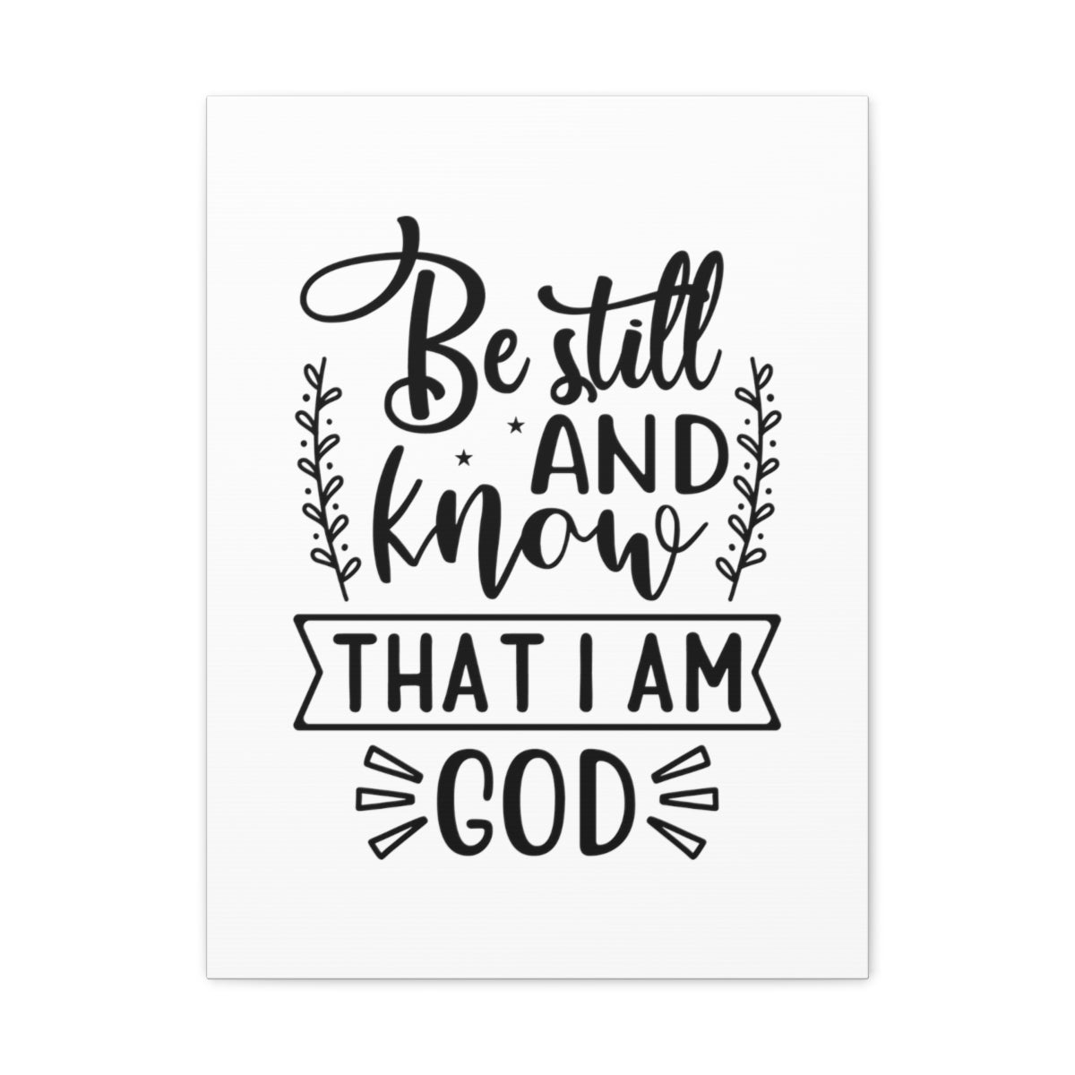 Scripture Walls I Am God Genesis 31:13 Christian Wall Art Bible Verse Print Ready to Hang Unframed-Express Your Love Gifts