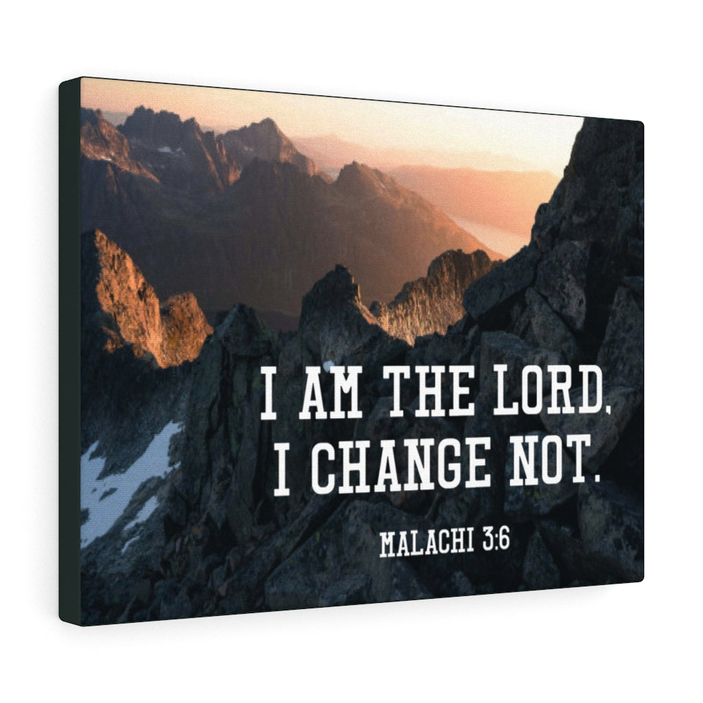 Scripture Walls I Am the Lord Malachi 3:6 Wall Art Christian Home Decor Unframed-Express Your Love Gifts