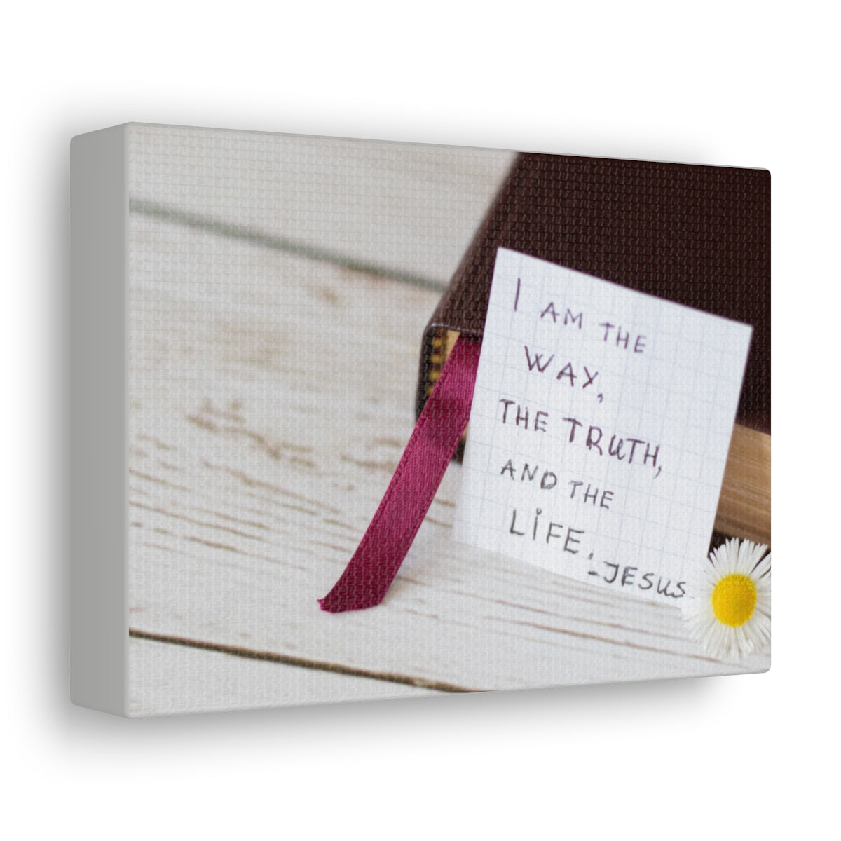 Scripture Walls I Am The Way John 14:6 Christian Wall Art Bible Verse Print Ready to Hang Unframed-Express Your Love Gifts