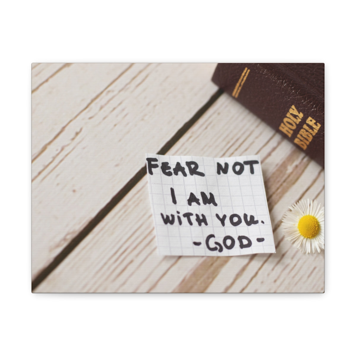 Scripture Walls I Am With You Joshua 1:9 Christian Wall Art Bible Verse Print Ready to Hang Unframed-Express Your Love Gifts