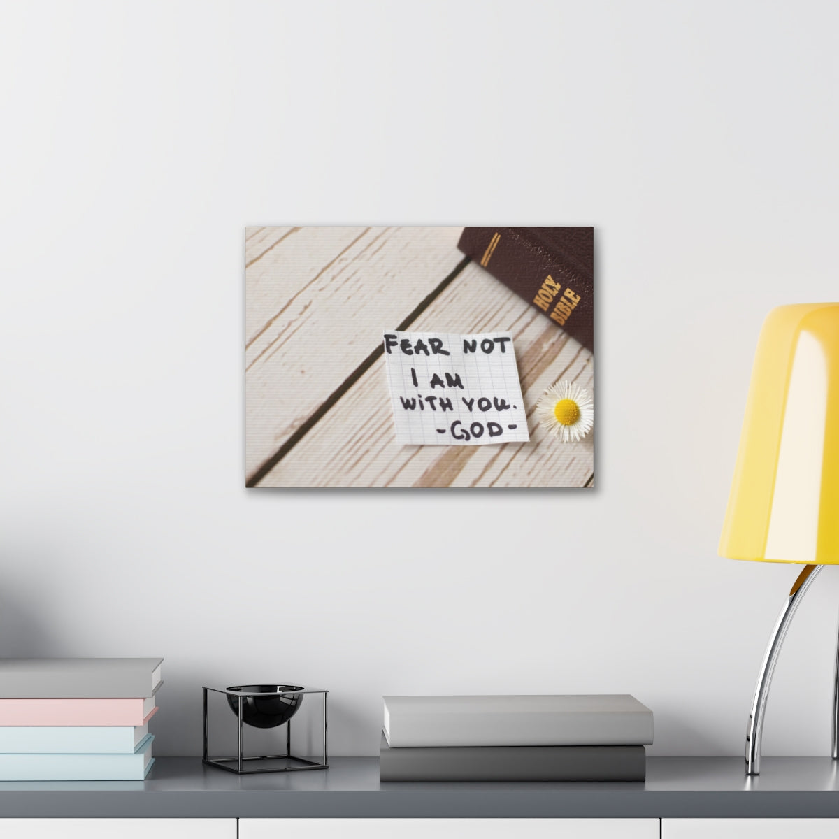 Scripture Walls I Am With You Joshua 1:9 Christian Wall Art Bible Verse Print Ready to Hang Unframed-Express Your Love Gifts