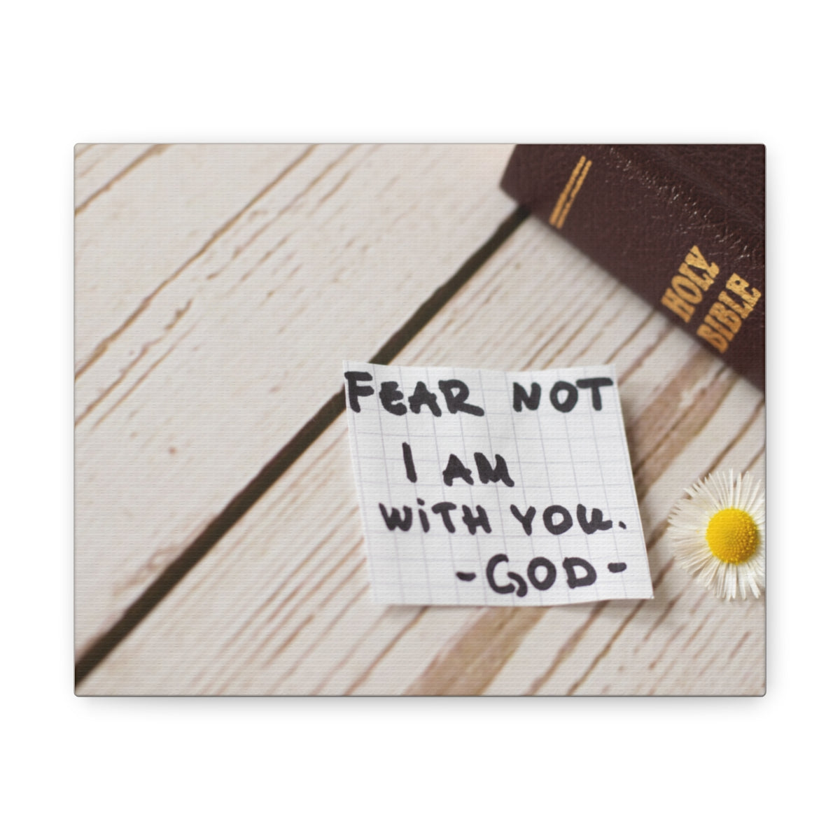 Scripture Walls I Am With You Joshua 1:9 Christian Wall Art Bible Verse Print Ready to Hang Unframed-Express Your Love Gifts