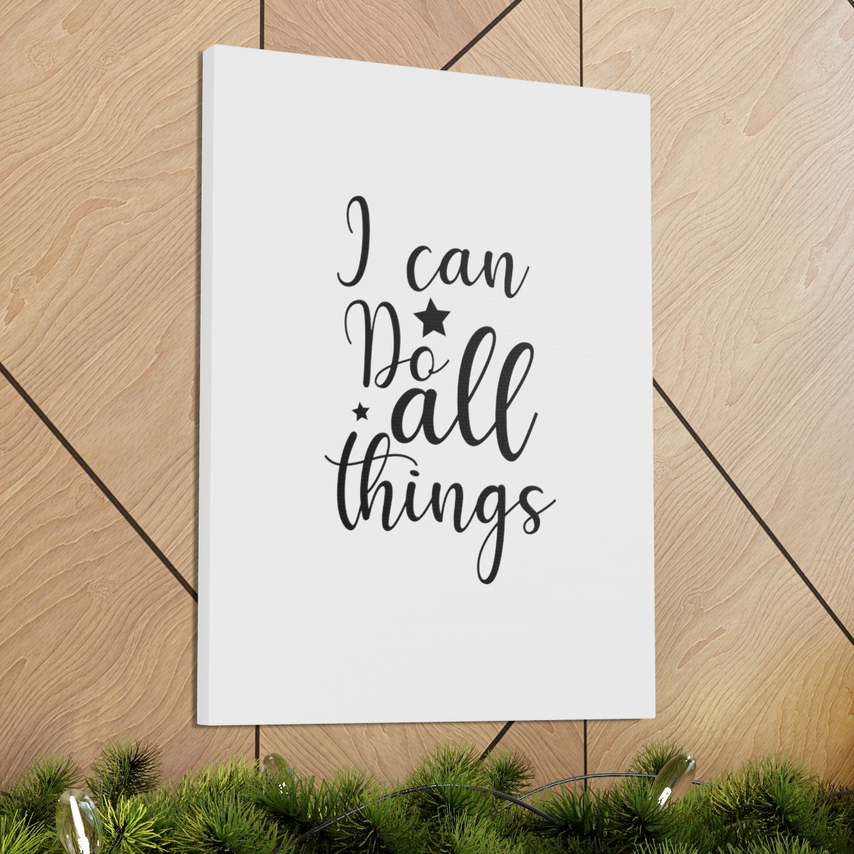 Scripture Walls I Can Do All Things Isaiah 12:2 Christian Wall Art Bible Verse Print Ready to Hang Unframed-Express Your Love Gifts