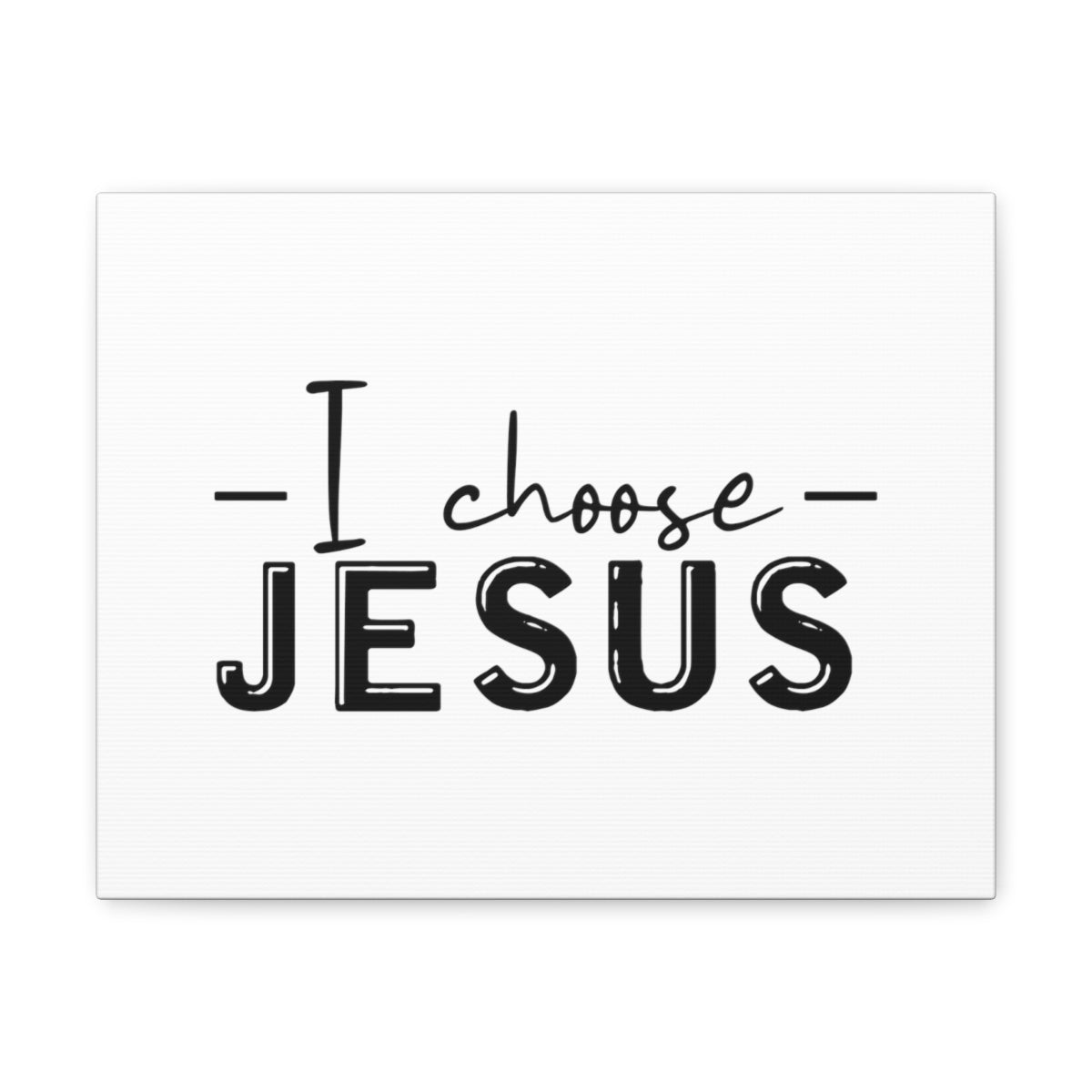 Scripture Walls I Choose Jesus Titus 1:1 Christian Wall Art Bible Verse Print Ready to Hang Unframed-Express Your Love Gifts