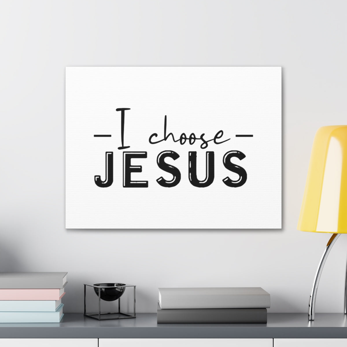 Scripture Walls I Choose Jesus Titus 1:1 Christian Wall Art Bible Verse Print Ready to Hang Unframed-Express Your Love Gifts