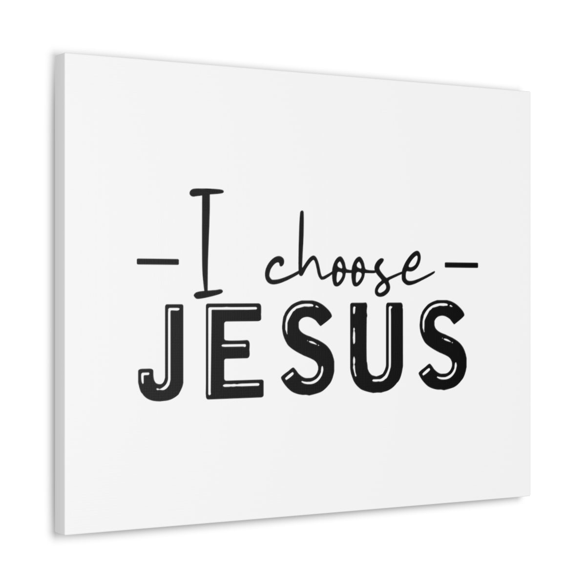 Scripture Walls I Choose Jesus Titus 1:1 Christian Wall Art Bible Verse Print Ready to Hang Unframed-Express Your Love Gifts