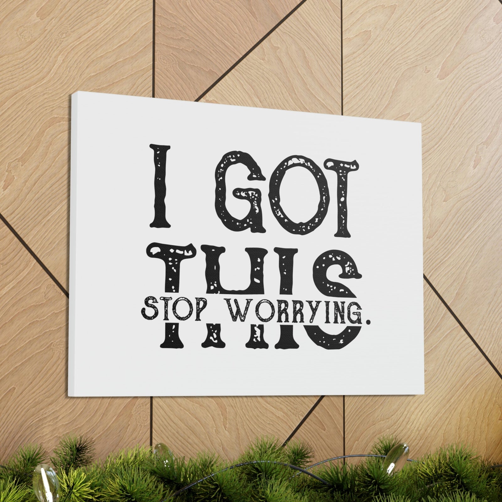 Scripture Walls I Got This, Stop Worrying 1 Peter 5:7 Christian Wall Art Bible Verse Print Ready to Hang Unframed-Express Your Love Gifts
