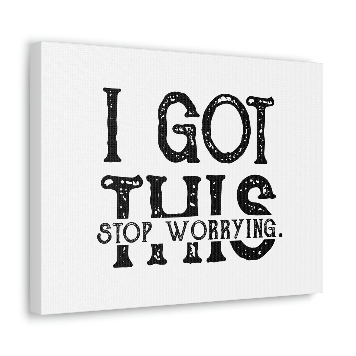 Scripture Walls I Got This, Stop Worrying 1 Peter 5:7 Christian Wall Art Bible Verse Print Ready to Hang Unframed-Express Your Love Gifts