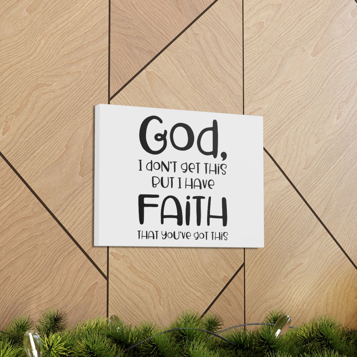 Scripture Walls I Have Faith Philippians 1:6 Christian Wall Art Print Ready to Hang Unframed-Express Your Love Gifts