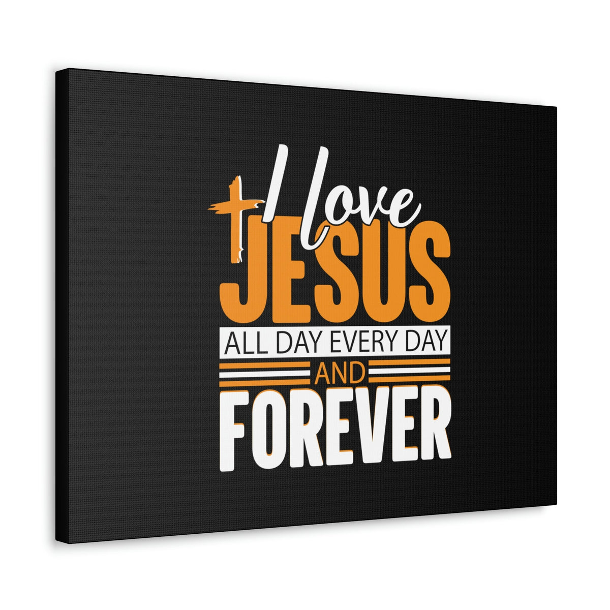 Scripture Walls I Love Jesus All Day Everyday Galatians 2:20 Christian Wall Art Bible Verse Print Ready to Hang Unframed-Express Your Love Gifts