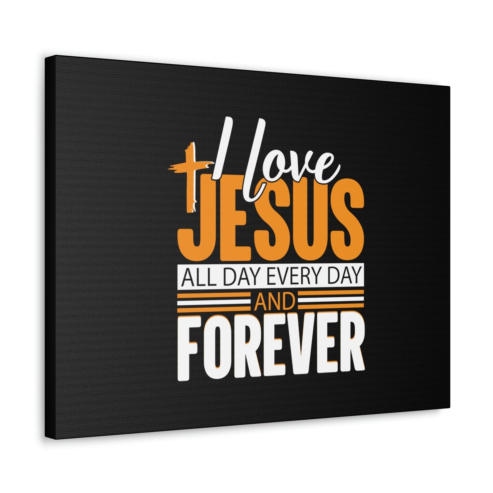 Scripture Walls I Love Jesus All Day Everyday Galatians 2:20 Christian Wall Art Bible Verse Print Ready to Hang Unframed-Express Your Love Gifts