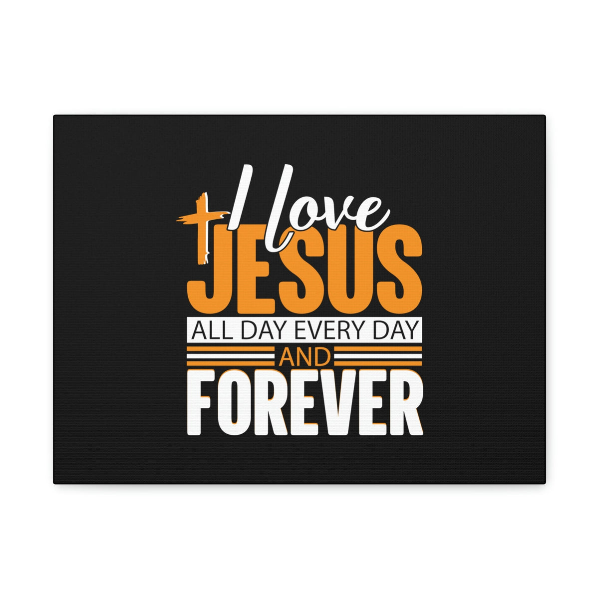 Scripture Walls I Love Jesus All Day Everyday Galatians 2:20 Christian Wall Art Bible Verse Print Ready to Hang Unframed-Express Your Love Gifts