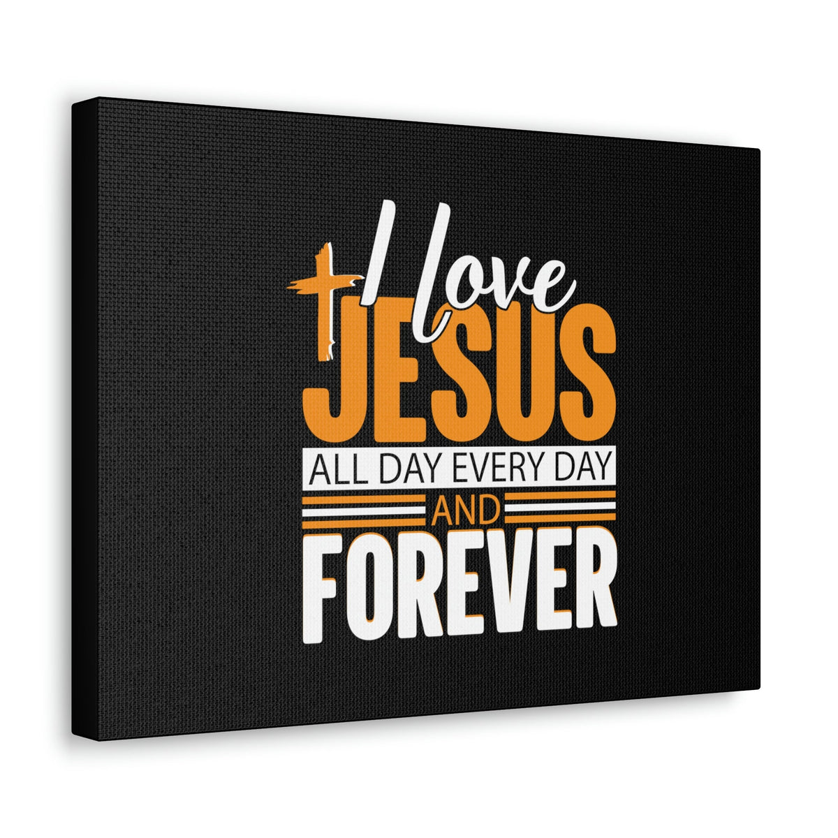 Scripture Walls I Love Jesus All Day Everyday Galatians 2:20 Christian Wall Art Bible Verse Print Ready to Hang Unframed-Express Your Love Gifts
