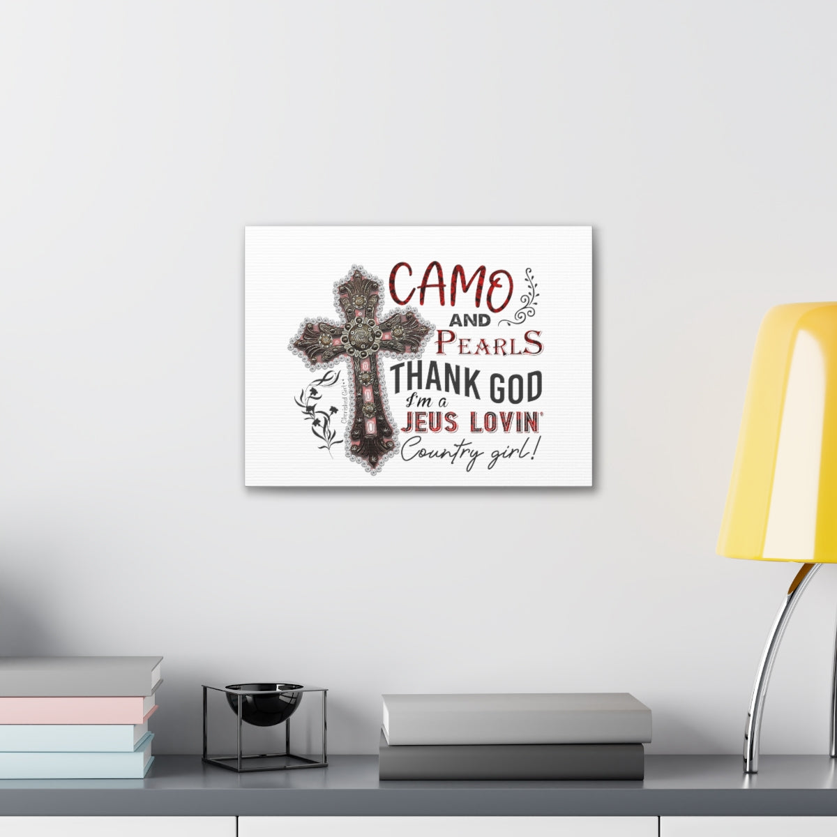 Scripture Walls I'm A Jesus Lovin John 15:9 Cross Christian Wall Art Bible Verse Print Ready to Hang Unframed-Express Your Love Gifts