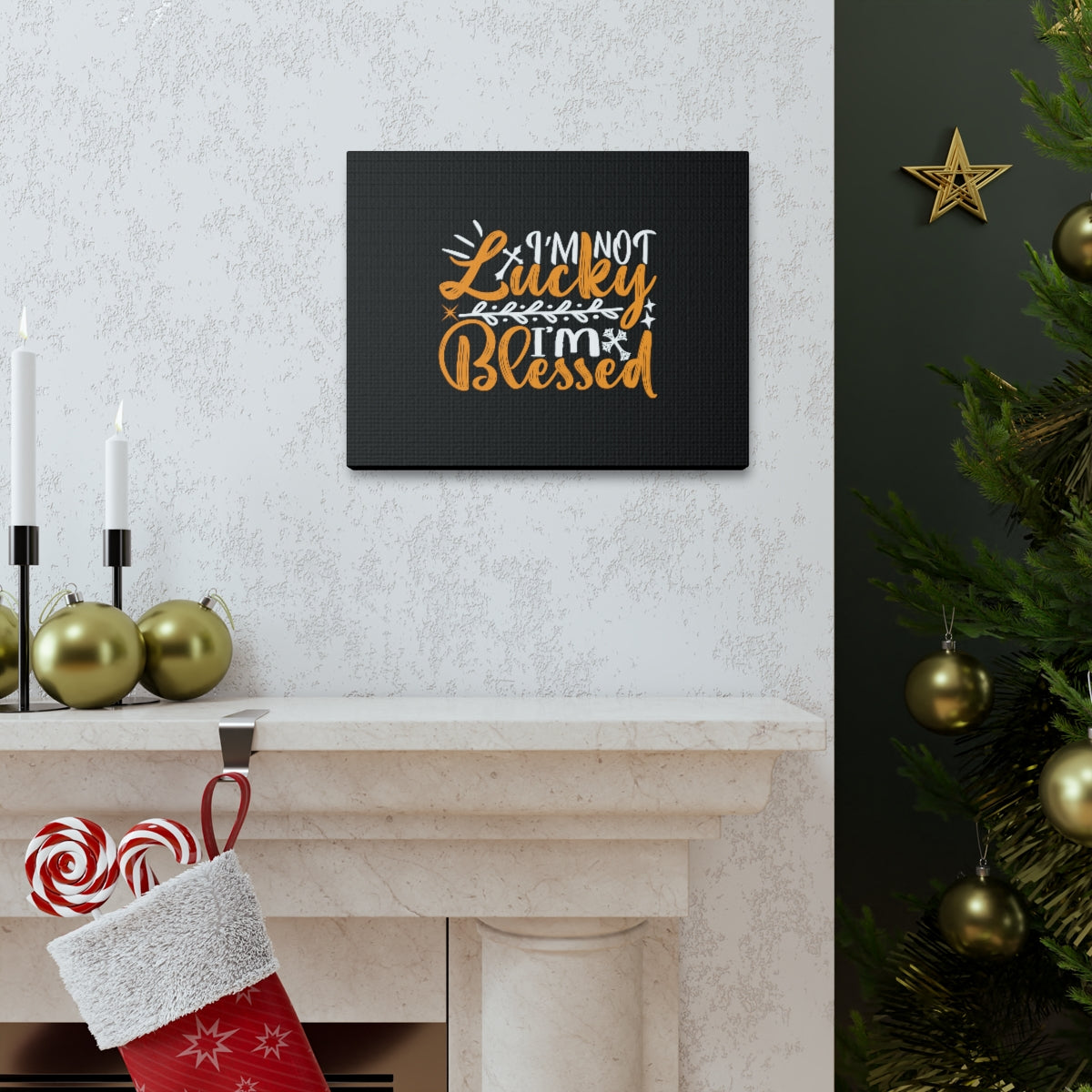 Scripture Walls I'm Blessed Matthew 5:4 Christian Wall Art Bible Verse Print Ready to Hang Unframed-Express Your Love Gifts