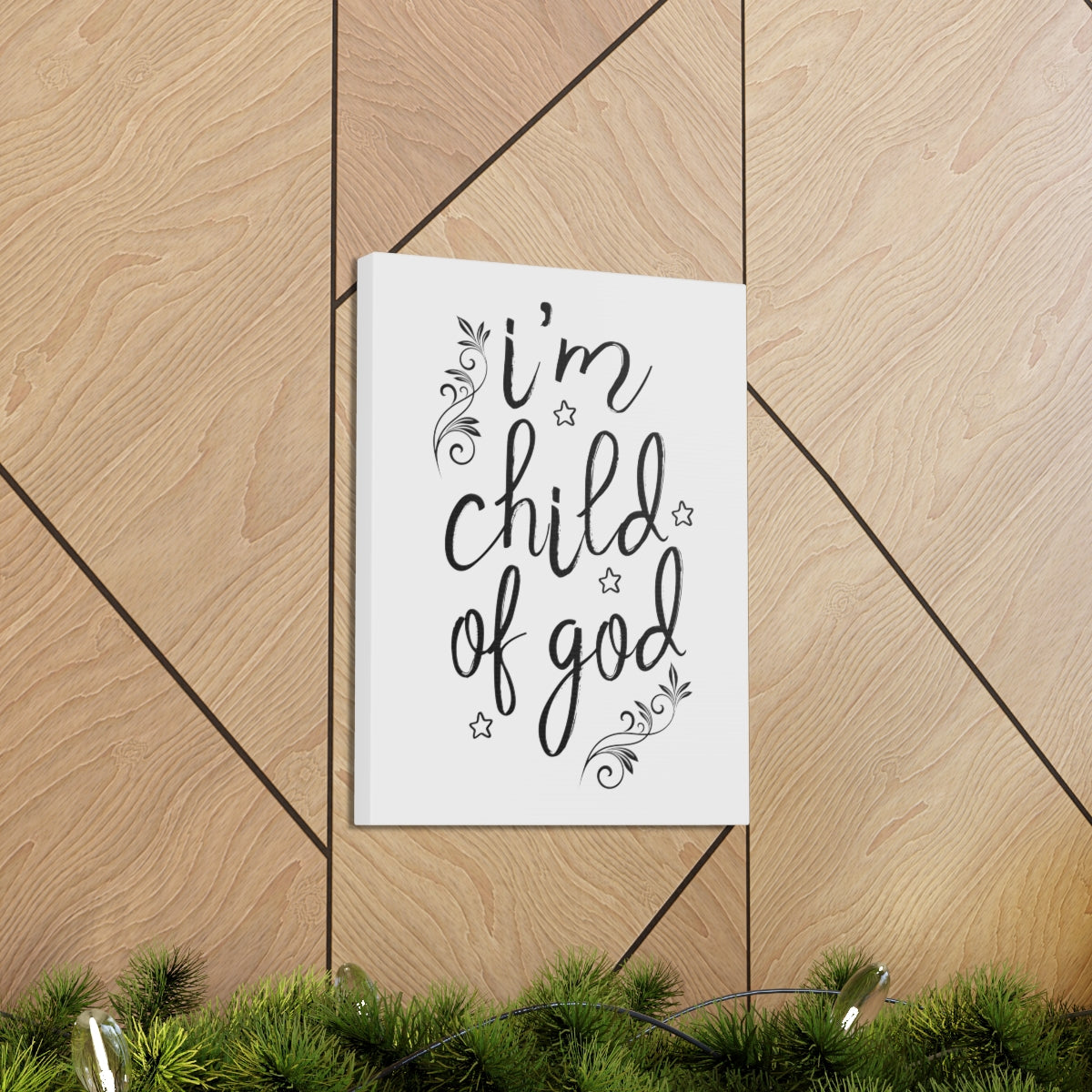 Scripture Walls I'm Child Of God Proverbs 22:6 Christian Wall Art Print Ready to Hang Unframed-Express Your Love Gifts