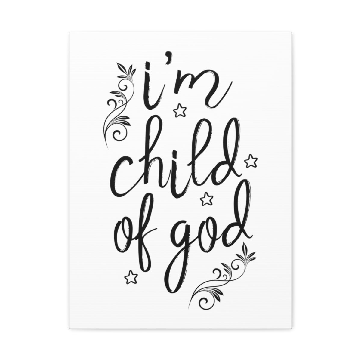 Scripture Walls I'm Child Of God Proverbs 22:6 Christian Wall Art Print Ready to Hang Unframed-Express Your Love Gifts