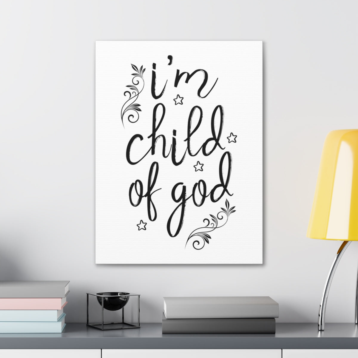 Scripture Walls I'm Child Of God Proverbs 22:6 Christian Wall Art Print Ready to Hang Unframed-Express Your Love Gifts