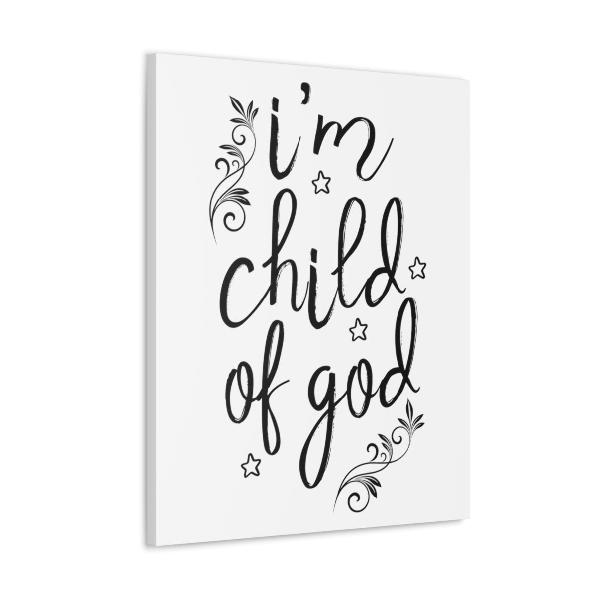 Scripture Walls I'm Child Of God Proverbs 22:6 Christian Wall Art Print Ready to Hang Unframed-Express Your Love Gifts
