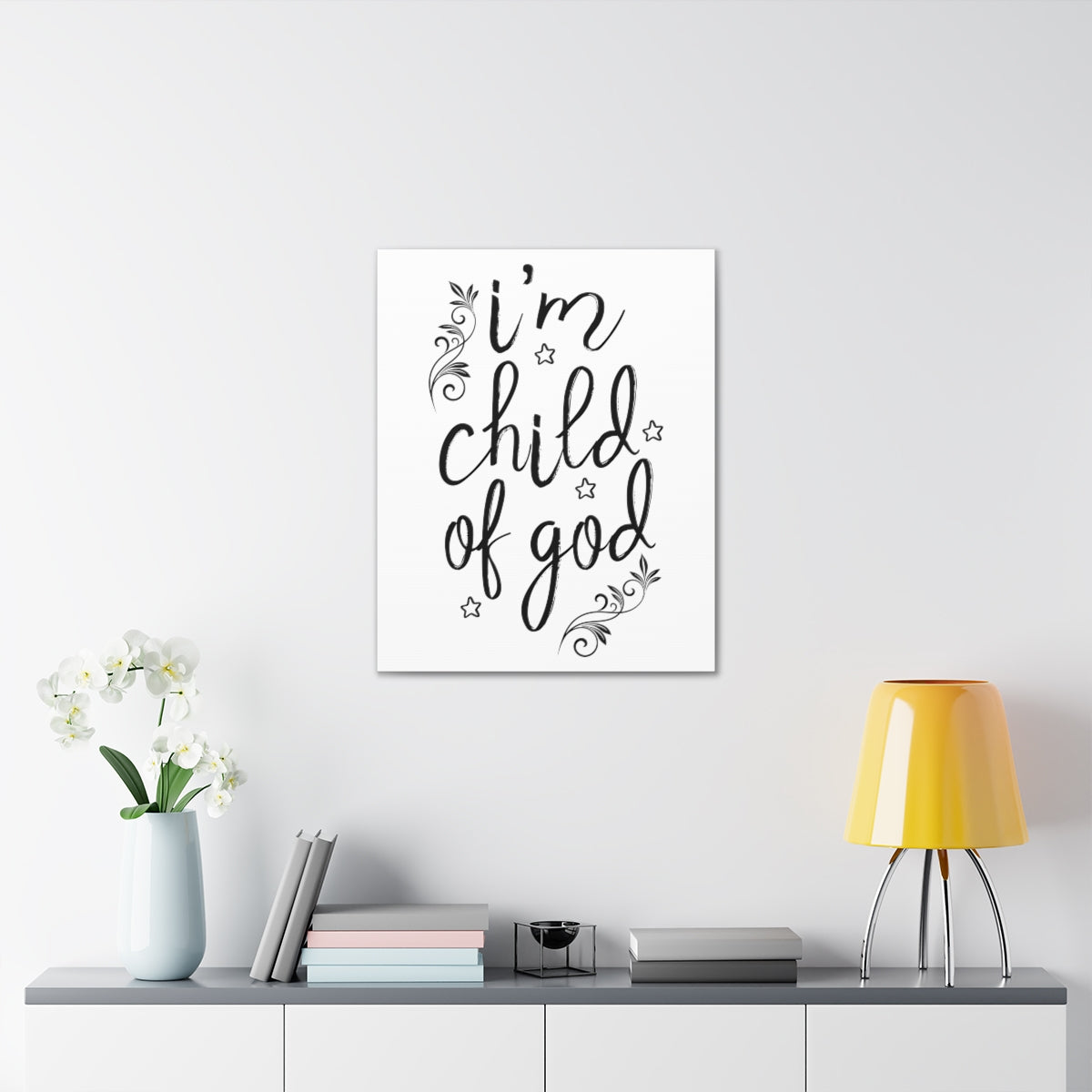 Scripture Walls I'm Child Of God Proverbs 22:6 Christian Wall Art Print Ready to Hang Unframed-Express Your Love Gifts