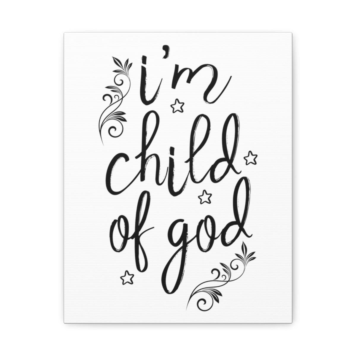 Scripture Walls I'm Child Of God Proverbs 22:6 Christian Wall Art Print Ready to Hang Unframed-Express Your Love Gifts