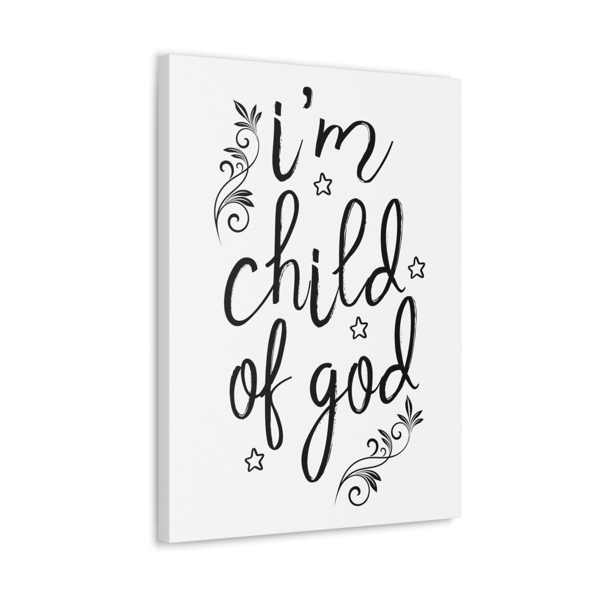 Scripture Walls I'm Child Of God Romans 8:14 Christian Wall Art Print Ready to Hang Unframed-Express Your Love Gifts