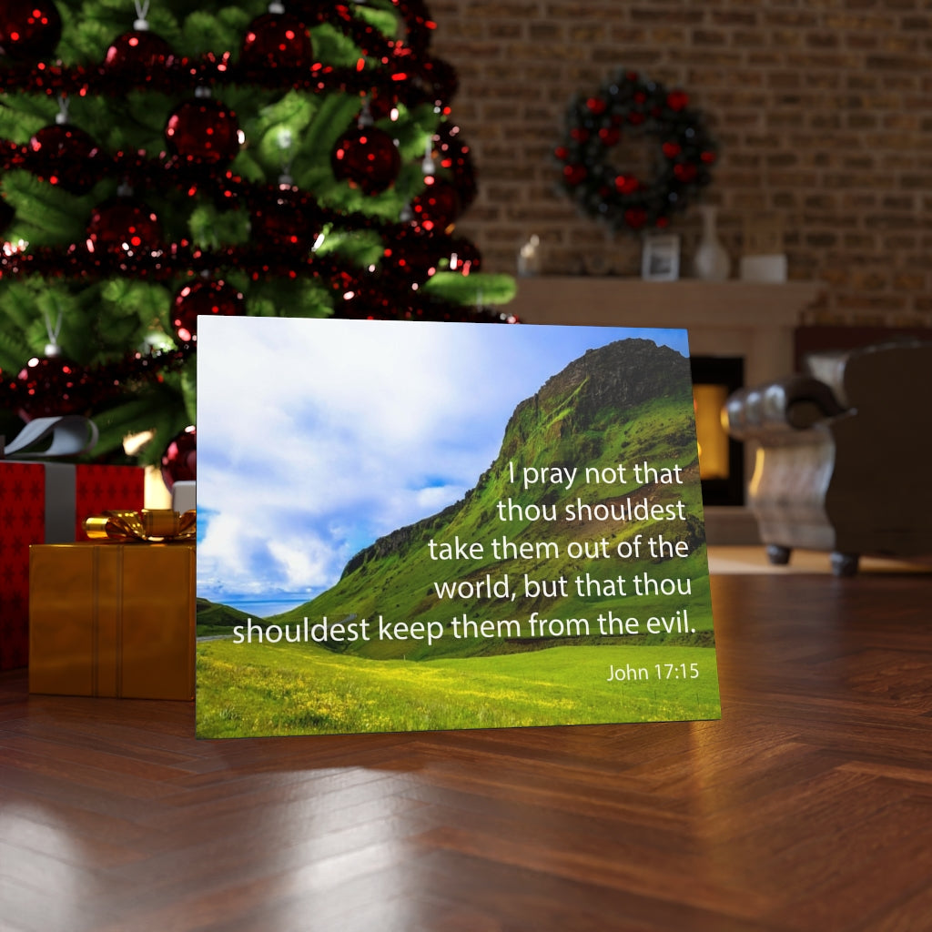 Scripture Walls I Pray Not John 17:15 Bible Verse Canvas Christian Wall Art Ready to Hang Unframed-Express Your Love Gifts