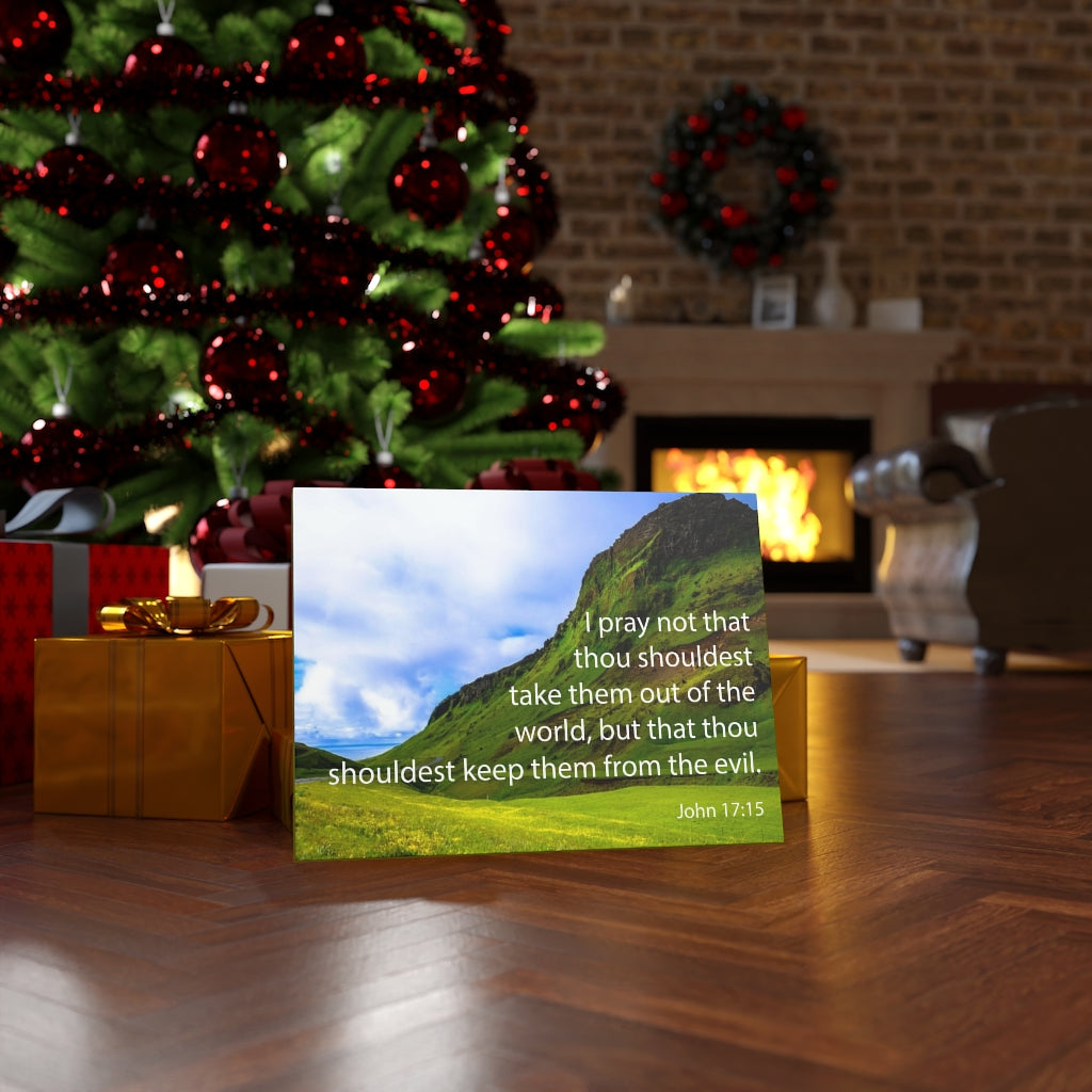 Scripture Walls I Pray Not John 17:15 Bible Verse Canvas Christian Wall Art Ready to Hang Unframed-Express Your Love Gifts