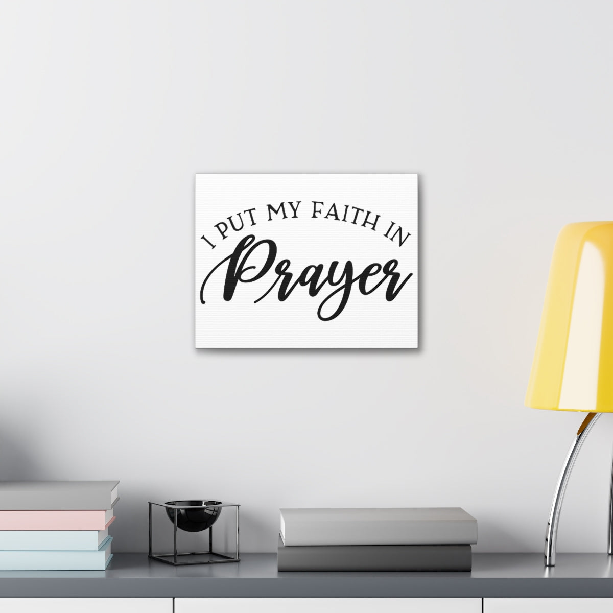 Scripture Walls I Put My Faith In Prayer MARK 9:23 Christian Wall Art Print Ready to Hang Unframed-Express Your Love Gifts
