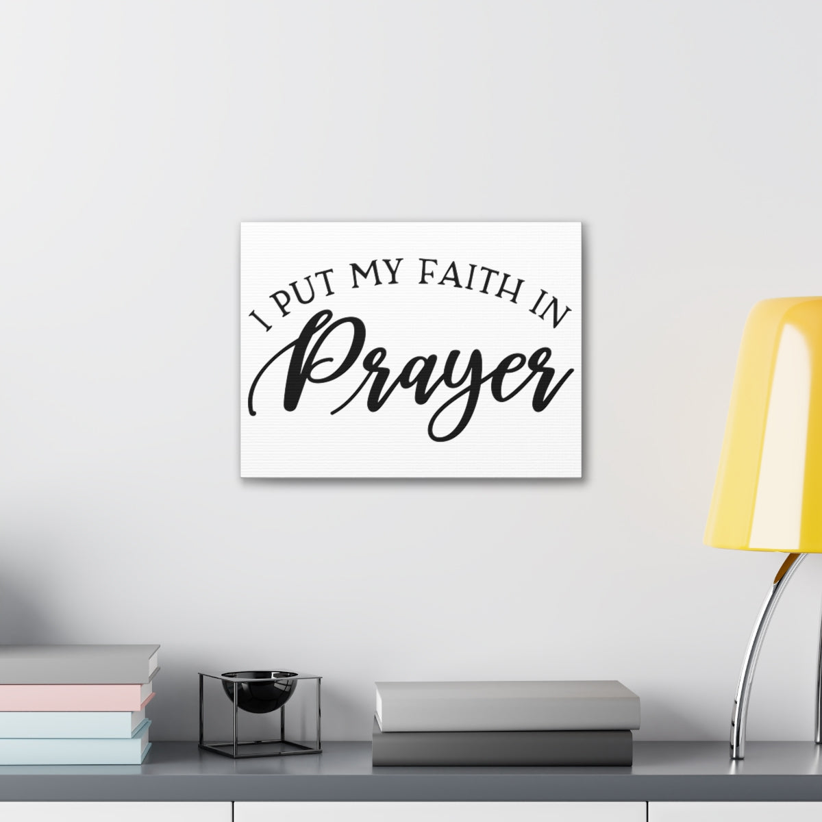 Scripture Walls I Put My Faith In Prayer MARK 9:23 Christian Wall Art Print Ready to Hang Unframed-Express Your Love Gifts