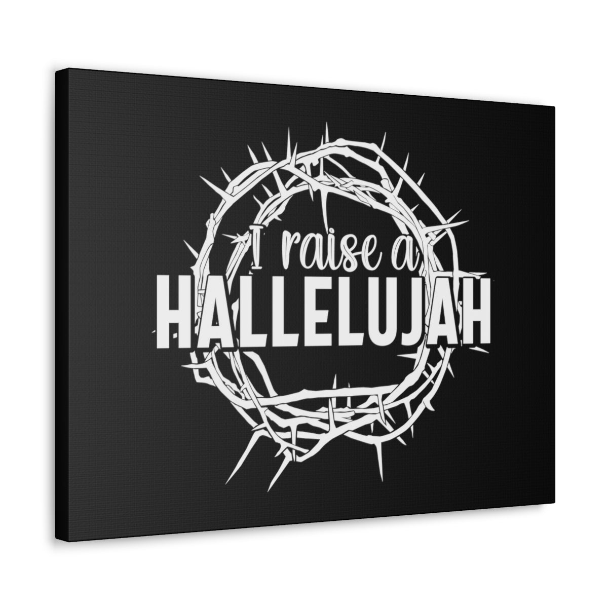 Scripture Walls I Raise A Hallelujah Psalms 135:3 Christian Wall Art Bible Verse Print Ready to Hang Unframed-Express Your Love Gifts