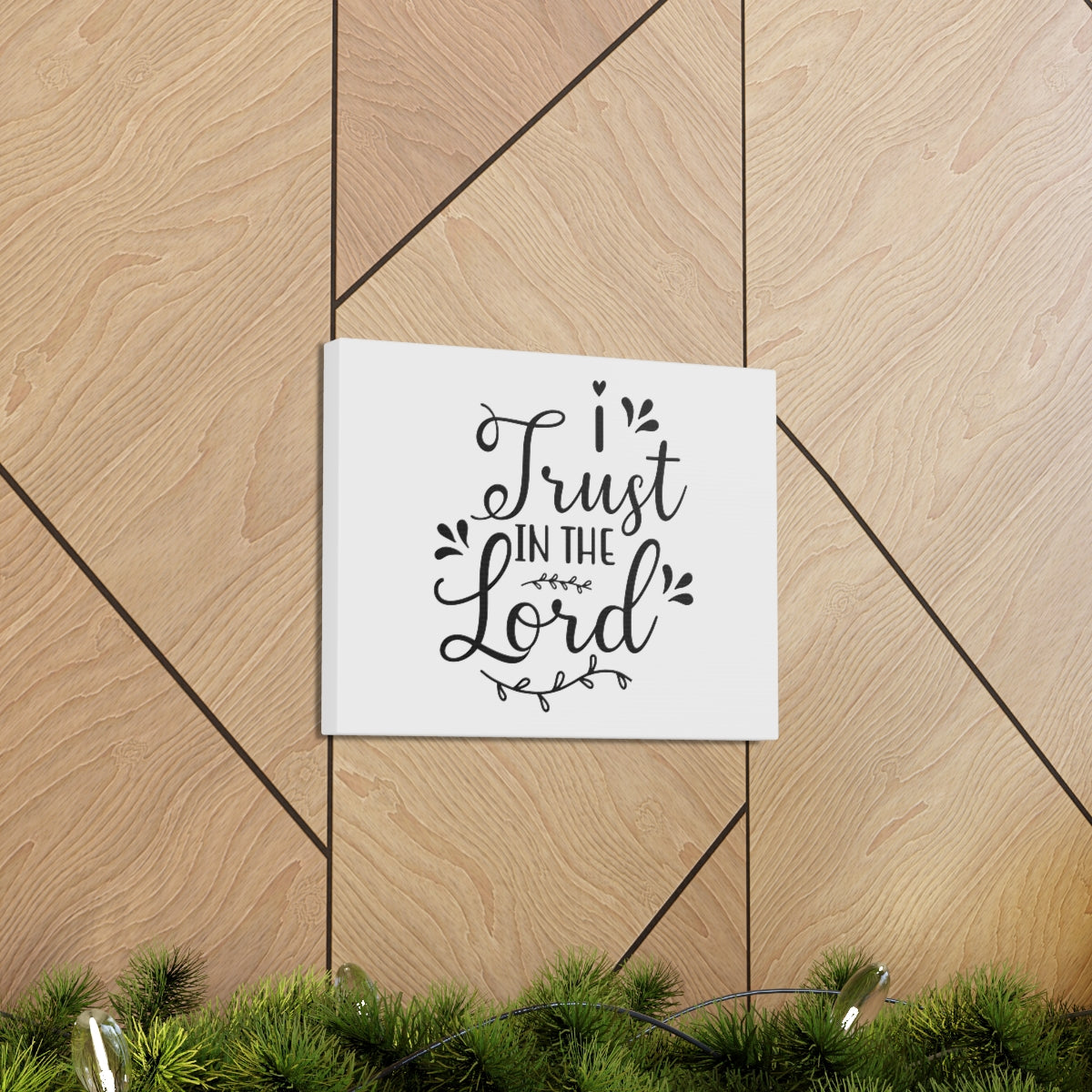 Scripture Walls I Trust In The Lord Mark 9:23 Christian Wall Art Print Ready to Hang Unframed-Express Your Love Gifts