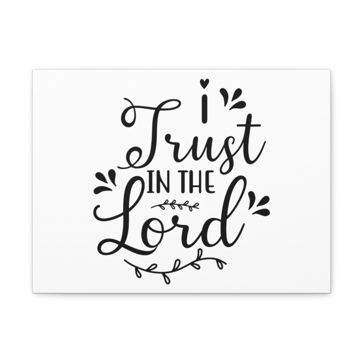 Scripture Walls I Trust In The Lord Mark 9:23 Christian Wall Art Print Ready to Hang Unframed-Express Your Love Gifts