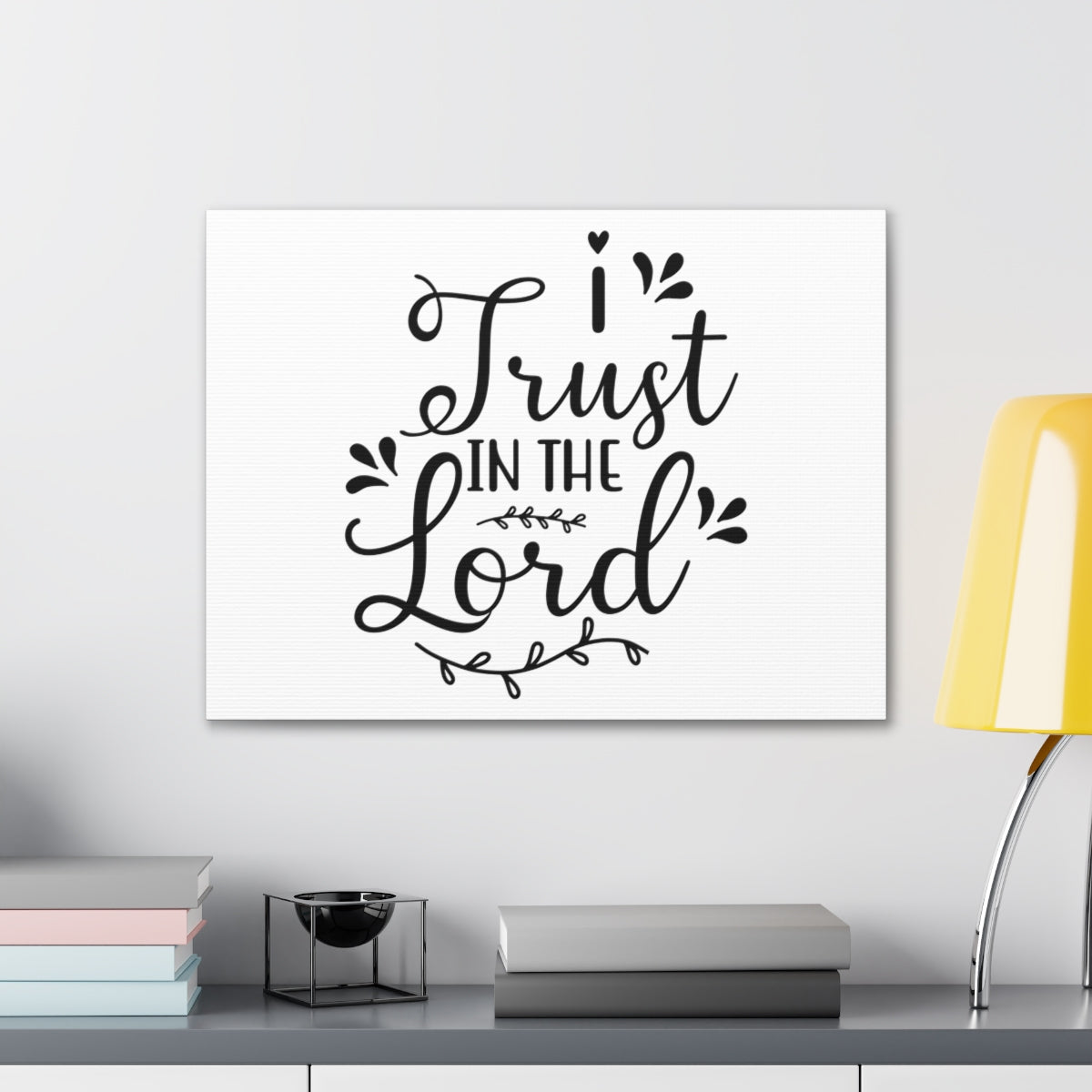 Scripture Walls I Trust In The Lord Mark 9:23 Christian Wall Art Print Ready to Hang Unframed-Express Your Love Gifts
