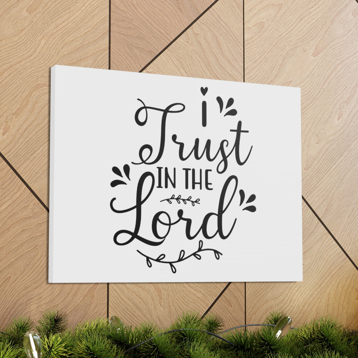 Scripture Walls I Trust In The Lord Mark 9:23 Christian Wall Art Print Ready to Hang Unframed-Express Your Love Gifts