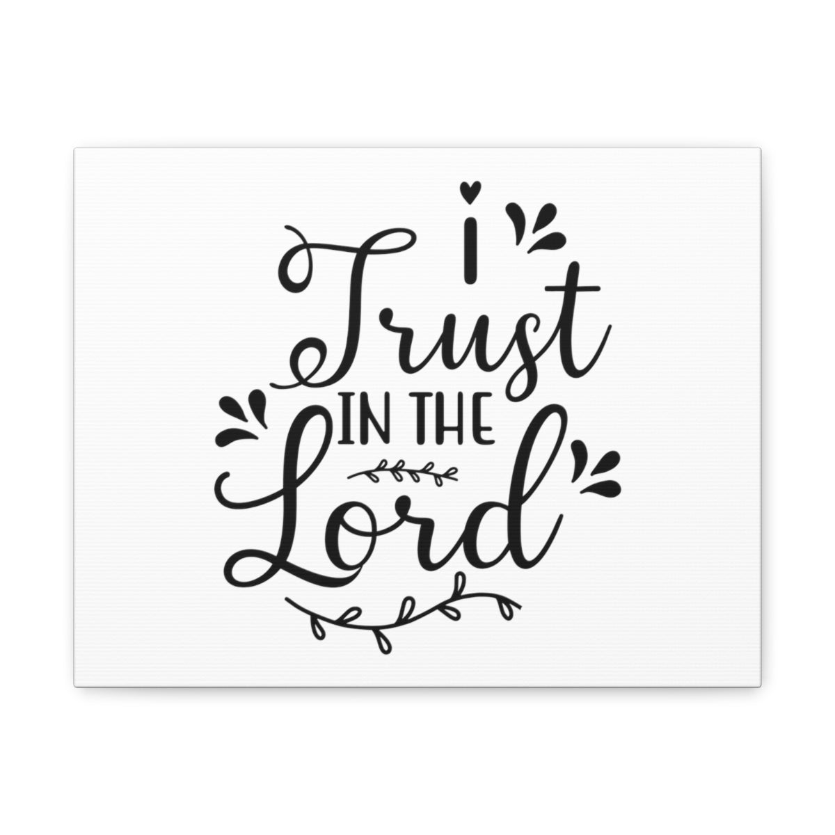 Scripture Walls I Trust In The Lord Mark 9:23 Christian Wall Art Print Ready to Hang Unframed-Express Your Love Gifts